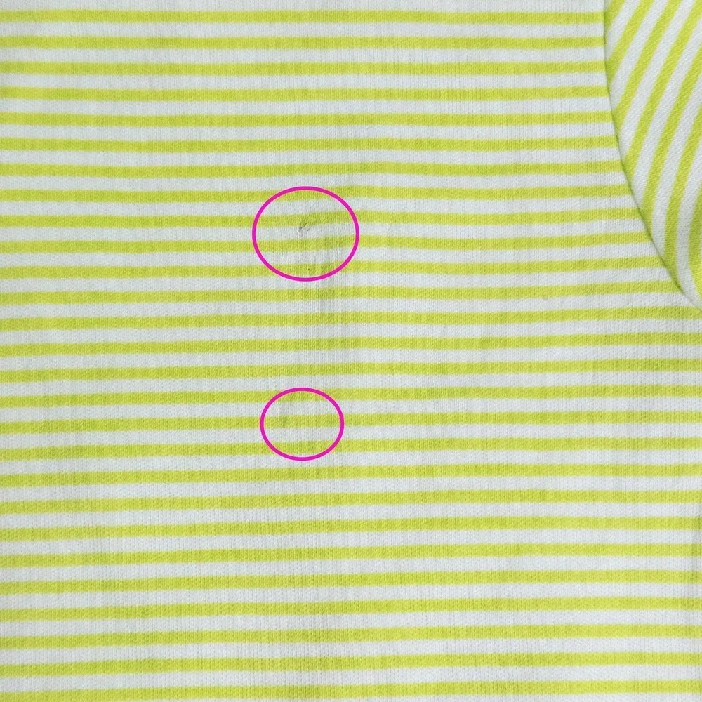 Zutano Baby Striped Button Up Cardigan Shirts 2pk 0-3M Red Lime Green‎ Cotton